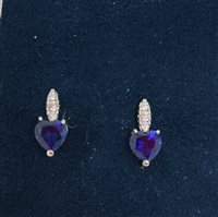 Orecchini Ambrosia Donna in Oro bianco Zircone AOZ 533 - AOZ 533